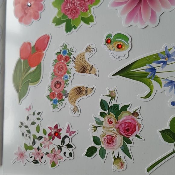 56 pcs Flower Design Thank You Stickers - Picture 16 of 17